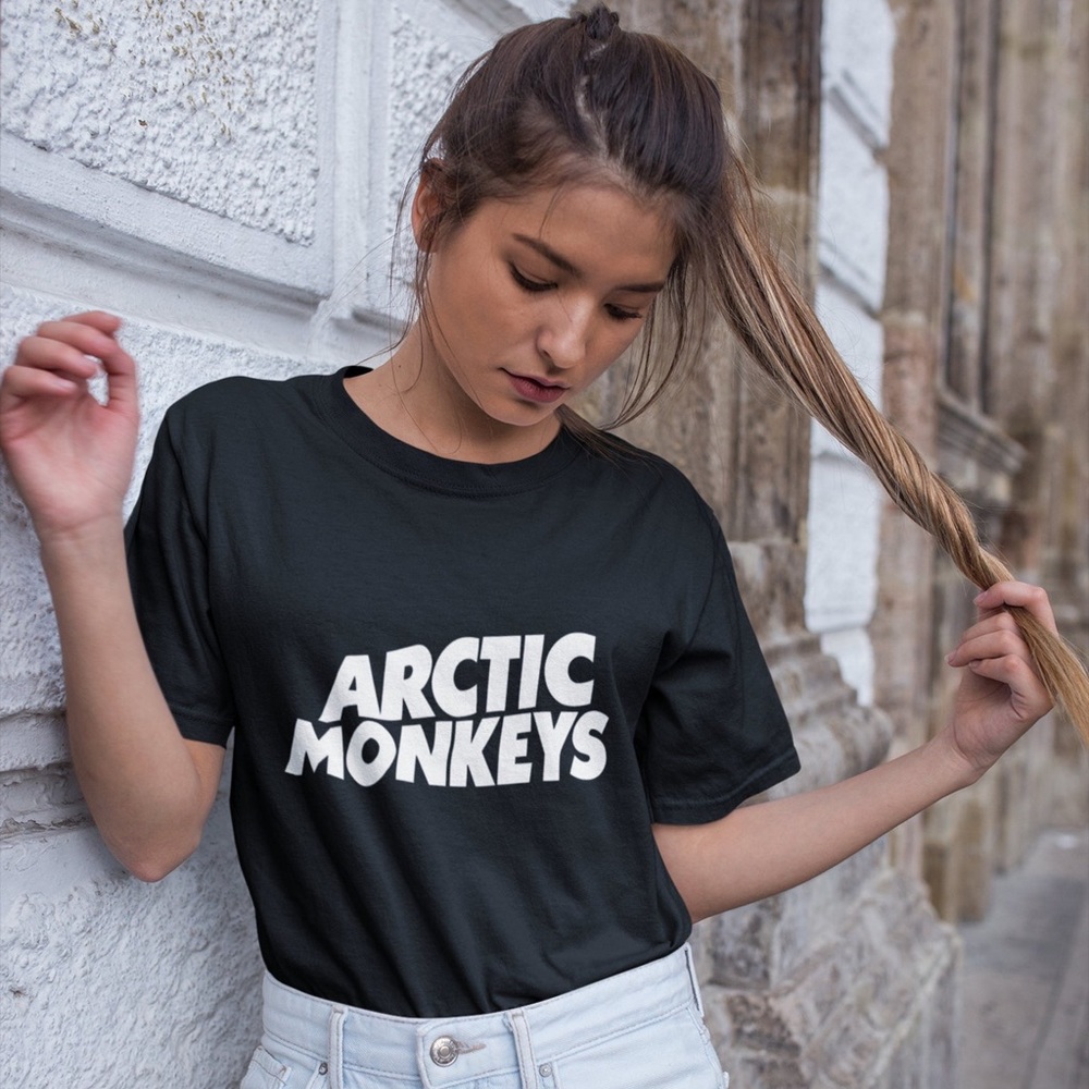 Arctic Monkeys T-Shirt Graphic Tee Black